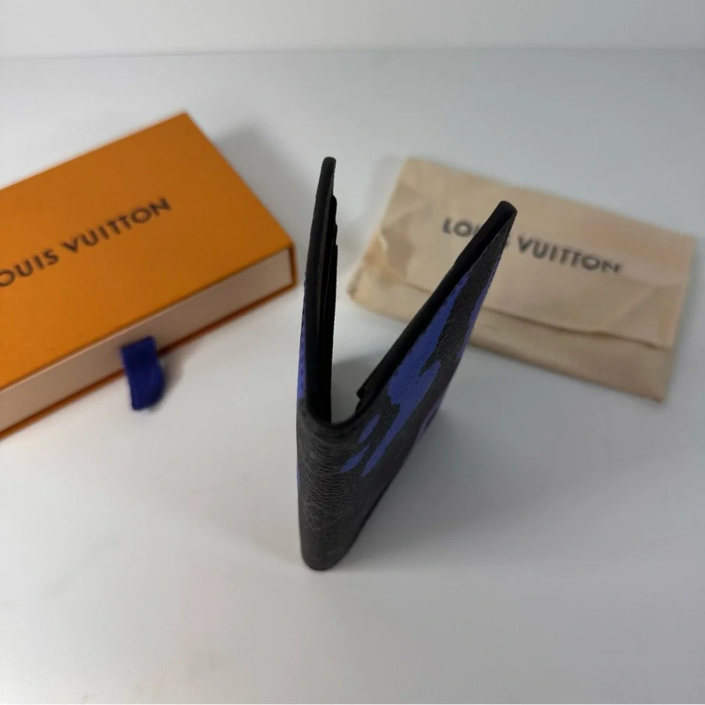 Sunrise Monogram Eclipse Room With A View Pocket Organizer Blue Purple - Picture 8 of 12